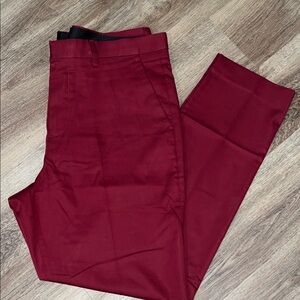 Express Men's Deep Red Chinos